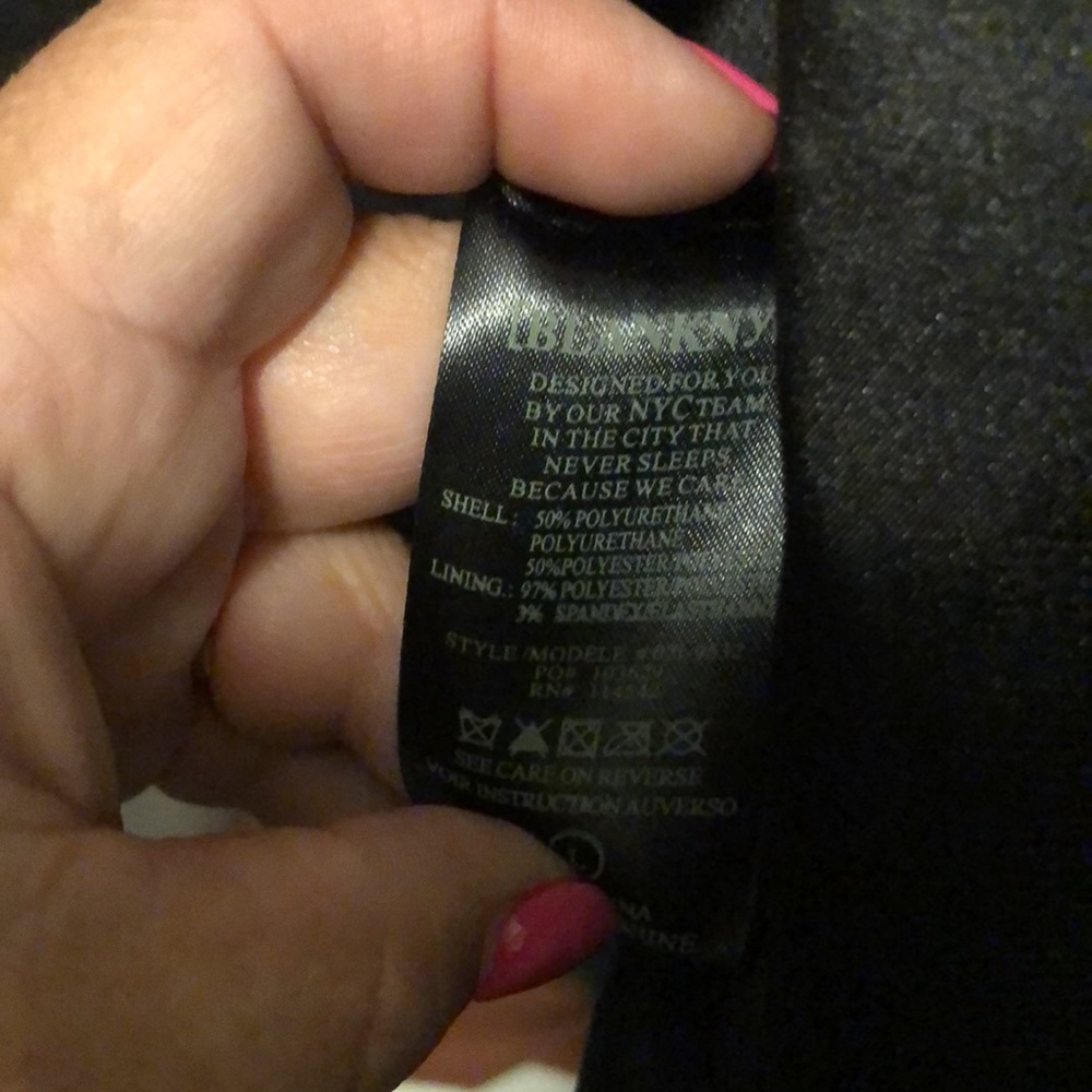 Pleather Jacket, Black, Moto Jacket - image 5